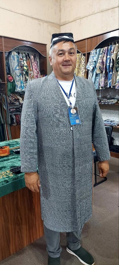 Mahmud in a traditional chapan